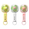 Yellow lemon, white watermelon, pink strawberry shaped handheld small fan outdoor portable version Item Picture